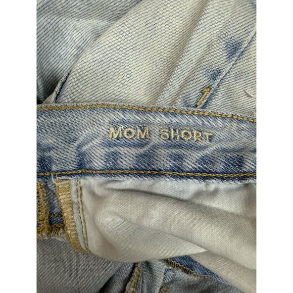 American Eagle Mom Shorts Size 2 Frayed Hem Distressed - Picture 5 of 8